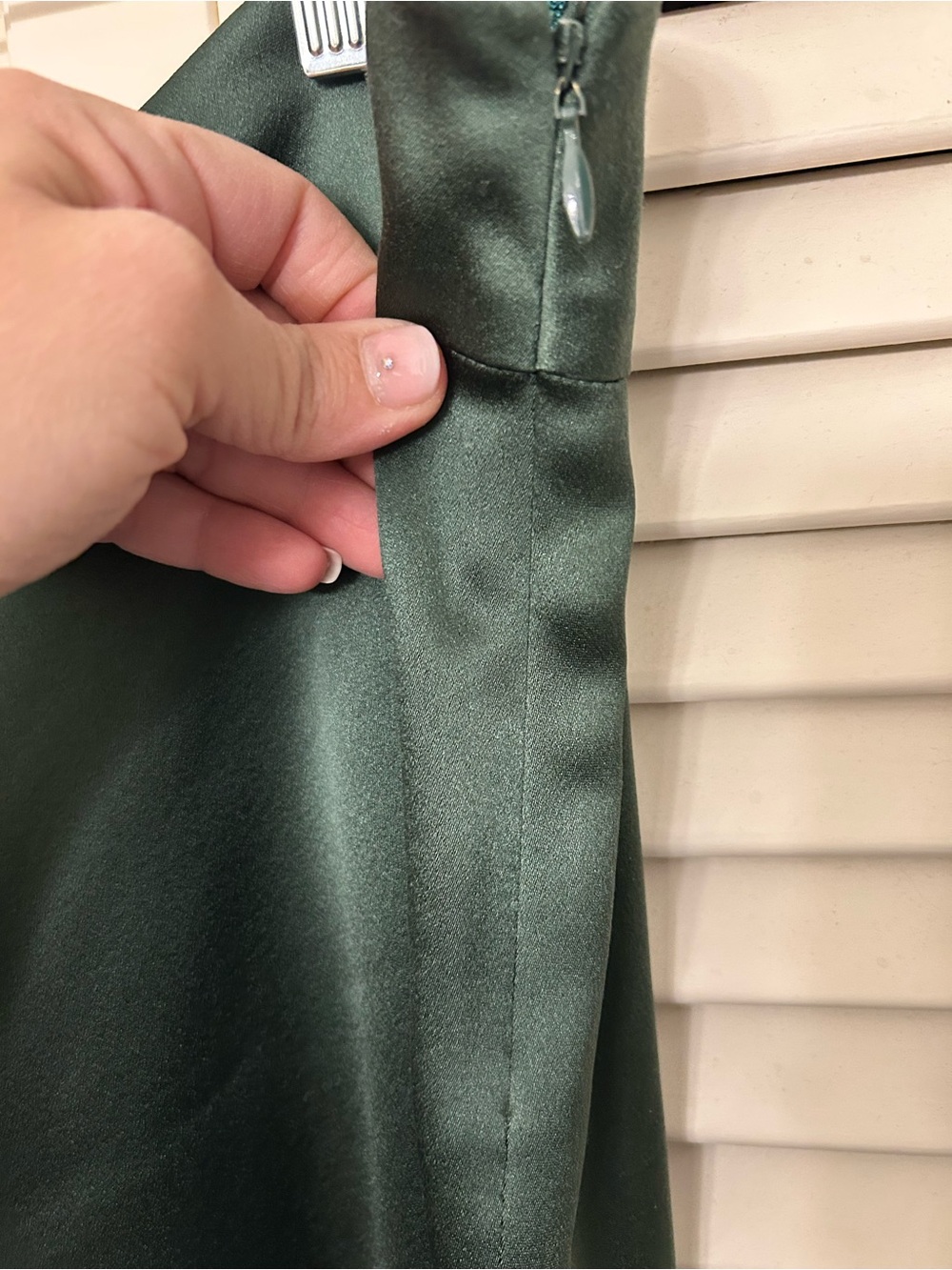 Kay Unger vintage silk wide leg trousers - Picture 3 of 4